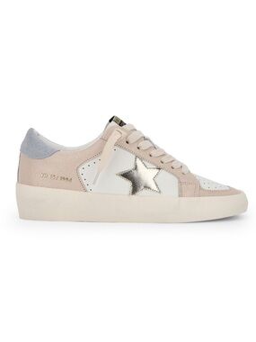 Vintage Havana Reflex 11-9 Blush Gold Star Leather Sneakers Size 9